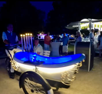 Der Badler, LED Walking Act, Schloss Paderborn