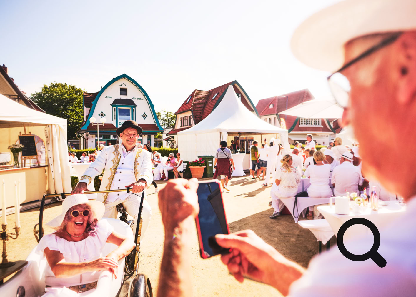 Der Badler zum Picknick in Weiss in Boltenhagen 2025
